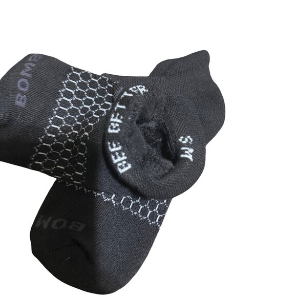 Bombas ankle Sock tech 5-Pack Black size Small honeycomb blister tab performance - Picture 5 of 6
